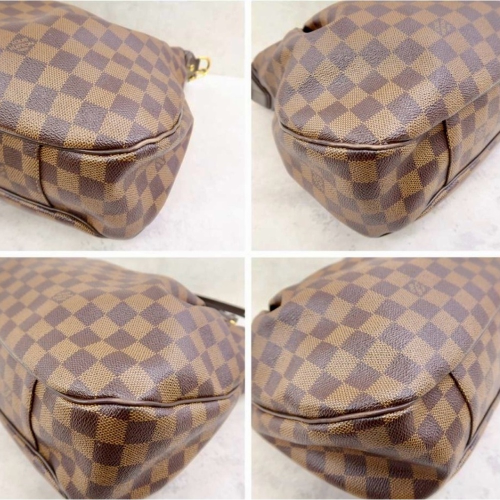 Louis Vuitton Evora MM Damier Ebene Shoulder Bag Tote - Picture 11 of 11